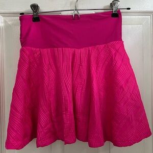 Chic Fuchsia A-Line Skirt